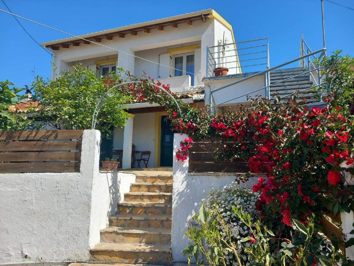 Villa Theo Marathias  Bagian luar foto