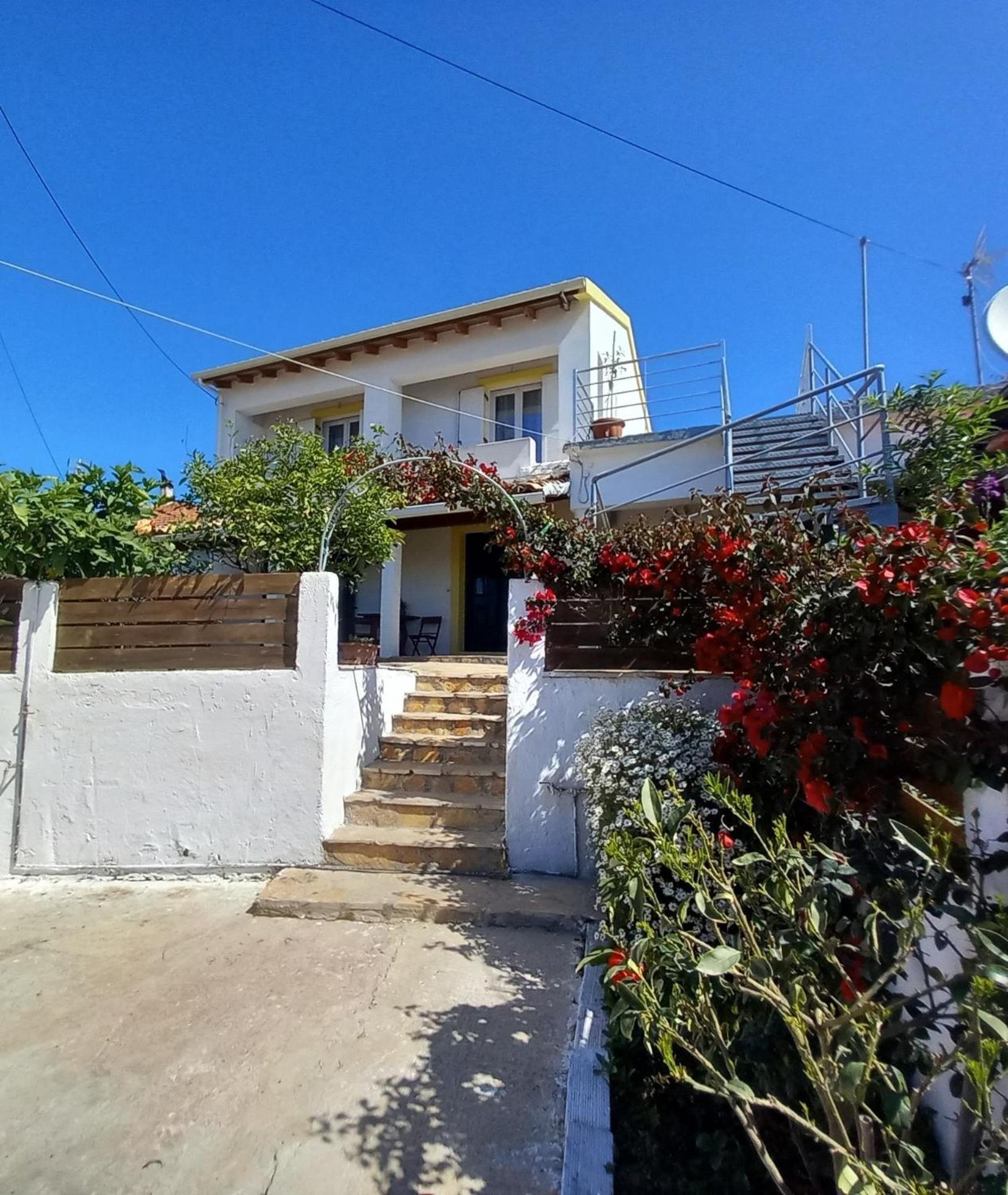 Villa Theo Marathias  Bagian luar foto
